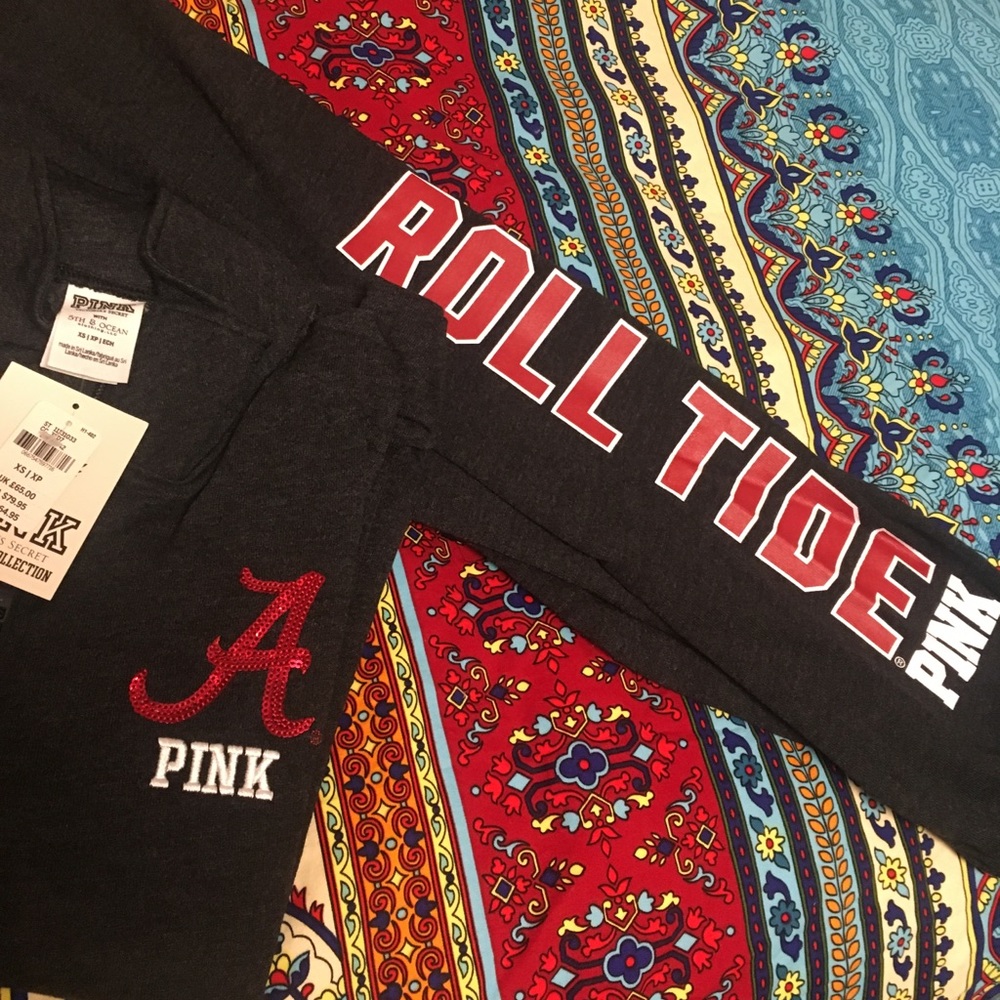 NWT University of Alabama PINK Set